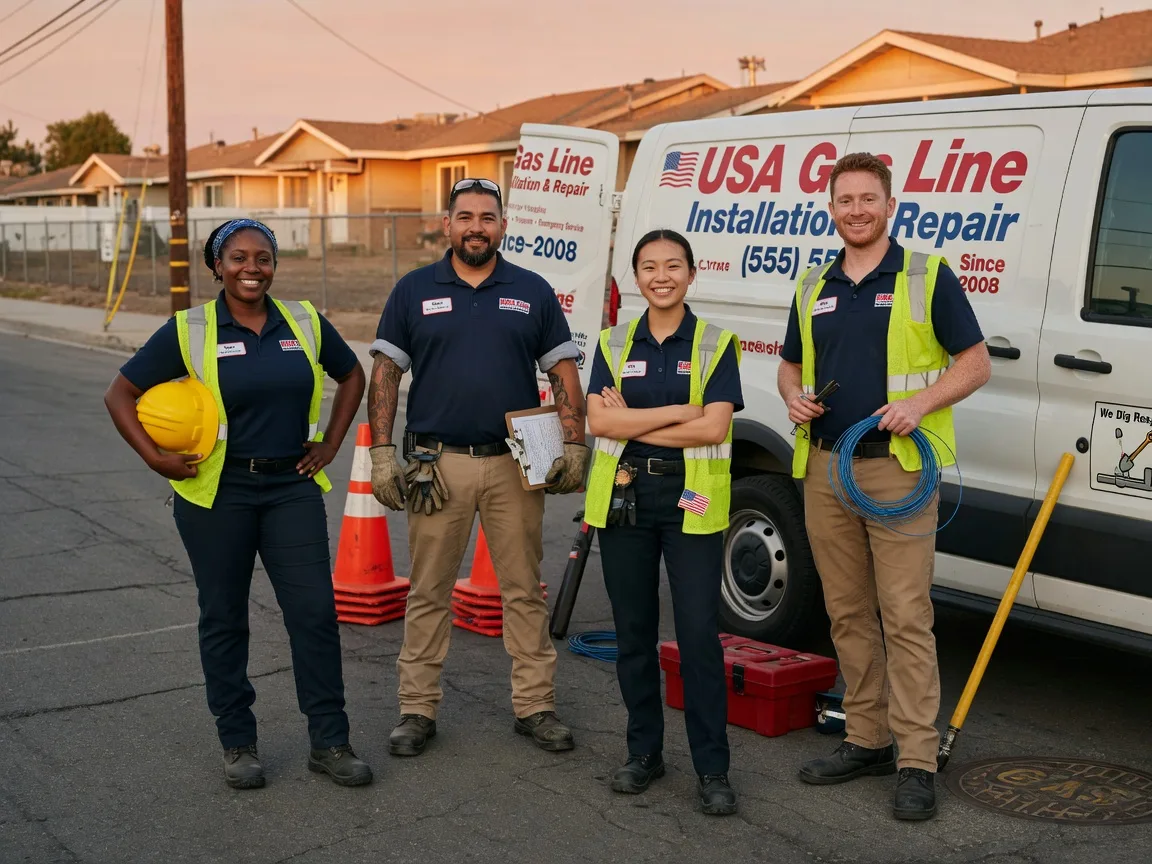 Gas Line Installation company in Hanlontown, IA