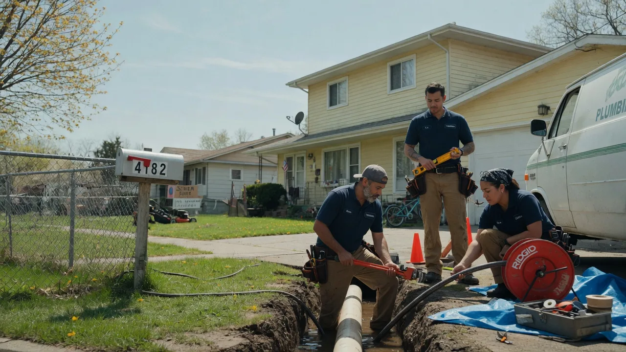 Gas Line Repair in Hanlontown, IA near me